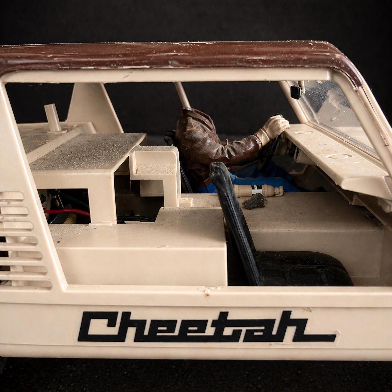 Vintage 1978 Tamiya Cheetah Lamborghini RC Car 1/12 W/ Controller