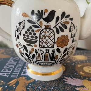 Beautiful Decorative Lomonosov Teapot zdjęcie 5