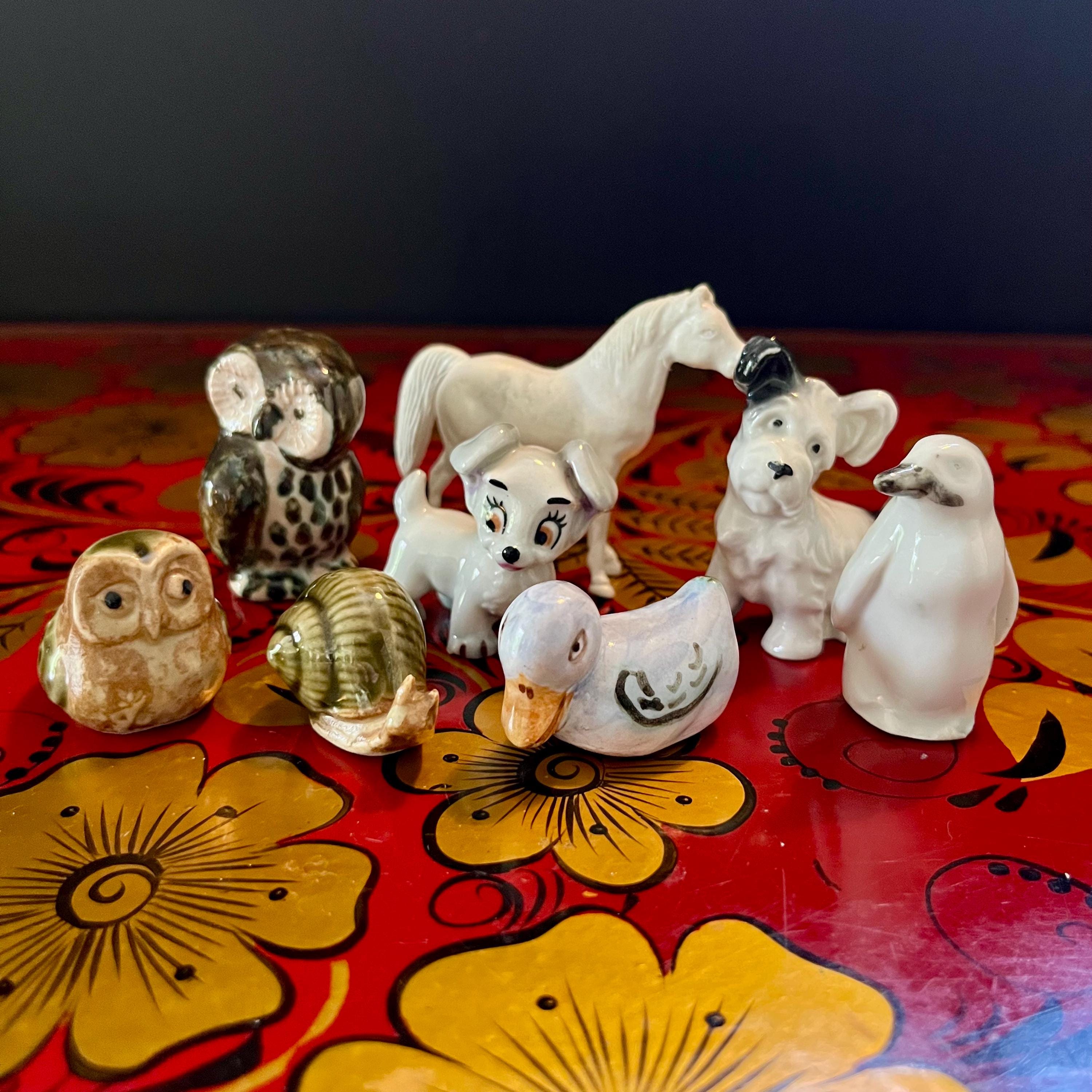 Vintage Animal Figurine Collection – Japan, Wade, Hong Kong – Mid