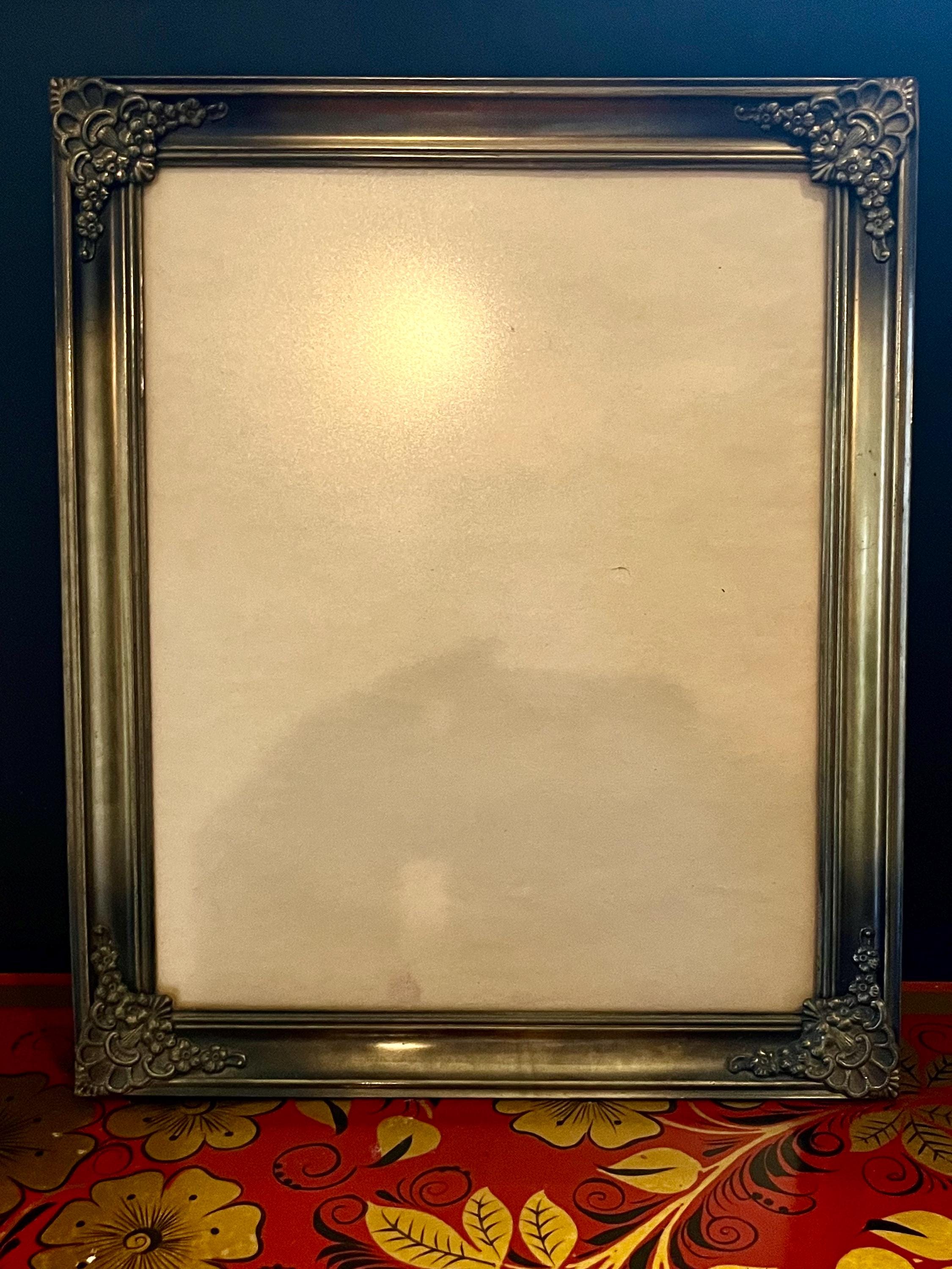 Vintage Ornate Metal Photo Frame: Mid Century Danish Design - Etsy