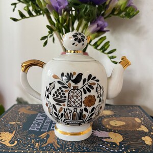 Beautiful Decorative Lomonosov Teapot zdjęcie 3