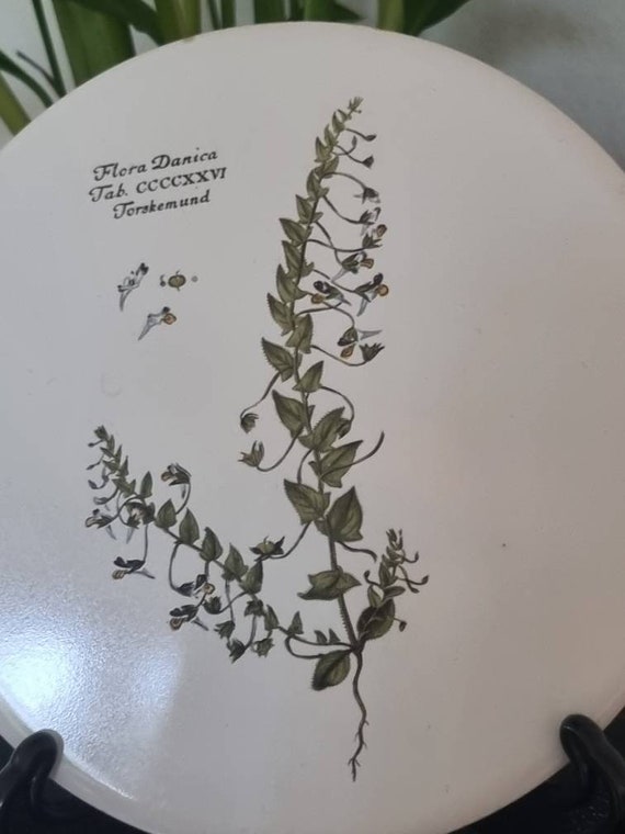 Vintage H&R Johnson Flora Danica Tile - Made in England - Etsy