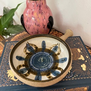 Søholm Denmark Handmade Stoneware Decorative Bowl With Small Handle