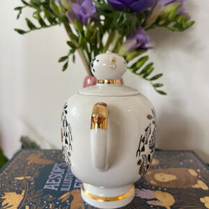 Beautiful Decorative Lomonosov Teapot zdjęcie 2