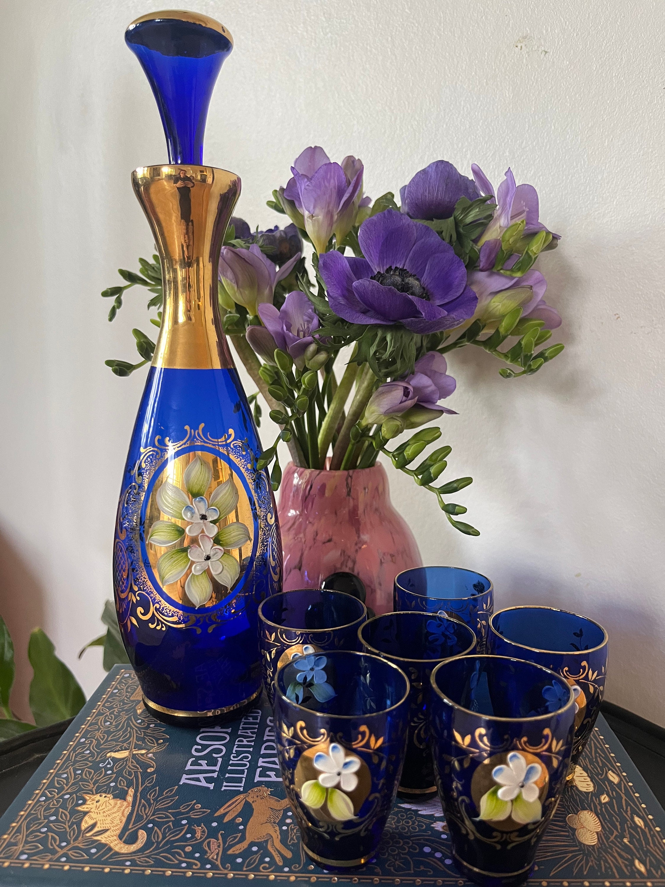 Cobalt gold bohemia - Etsy 日本
