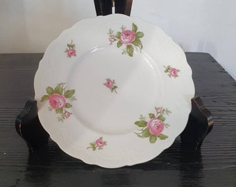 Pretty Antique Johnson Brothers Rose Side Plates