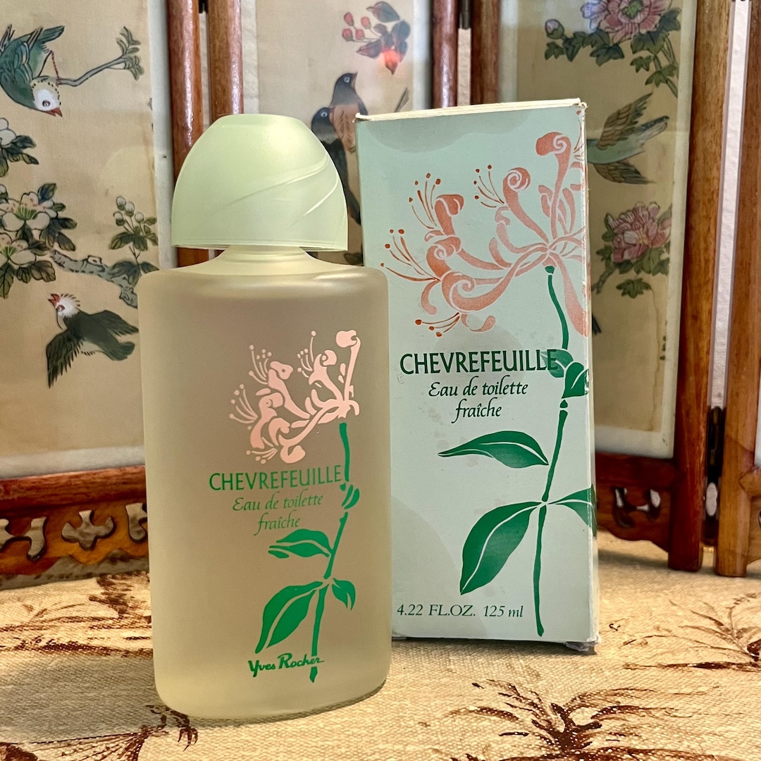 Vintage Yves Rocher Chevrefeuille Eau De Toilette 125ml With Box