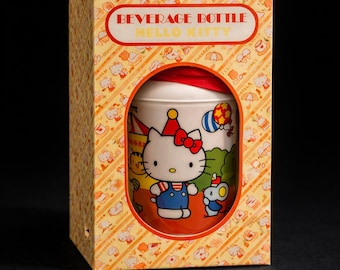 1976 Hello Kitty Beverage Bottle With Original Box & Tag – Made in