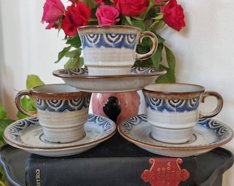 Gorgeous Vintage Søholm &#39;Rotna&#39; Teacup And Saucer