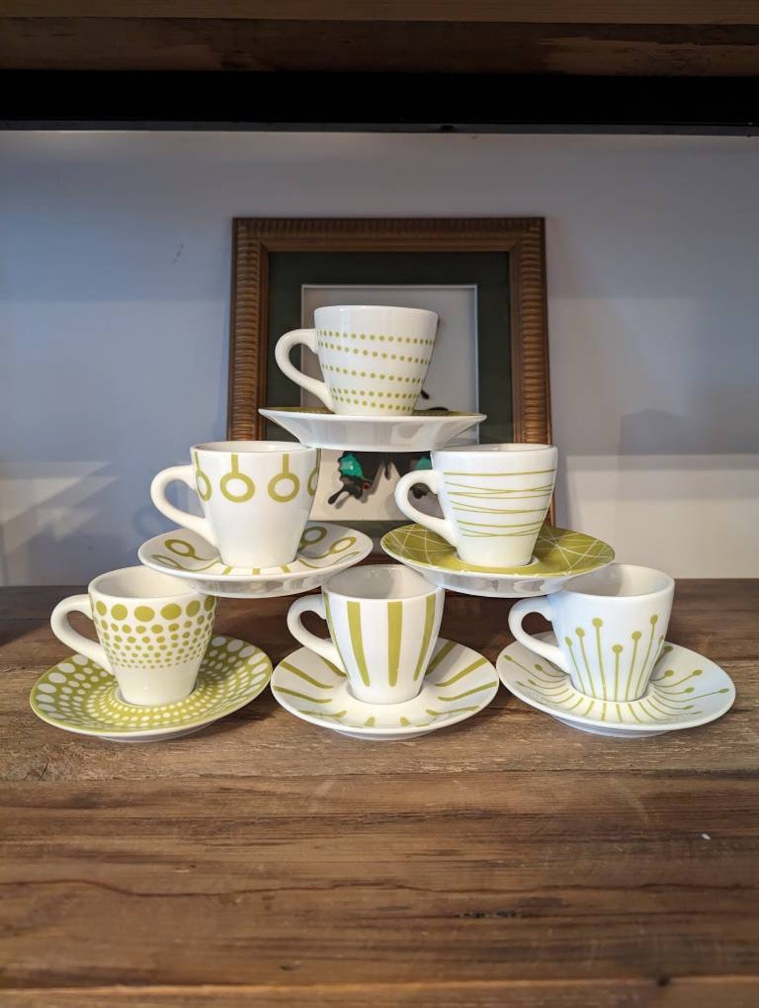 Wonderful Set of Six Bodum 'paula' Espresso Sets Etsy
