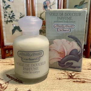 Vintage Anaïs Anaïs Voile de Douceur Parfumé body lotion by Cacharel