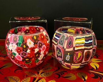 Gorgeous Leuchtglas Tealight Holder