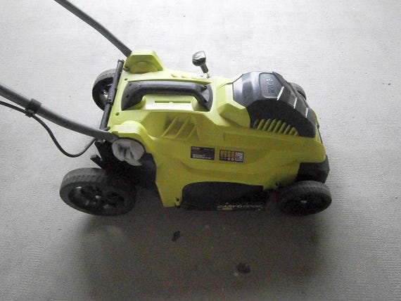 RYOBI RLM 4018 Corded Electric Lawn Mower 220 240V 1800W With 20m Power Cable Etsy UK