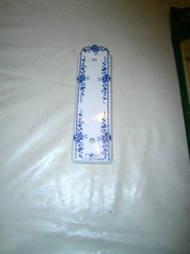 4 Limoges Porcelain Door Cleaning Plates Etsy