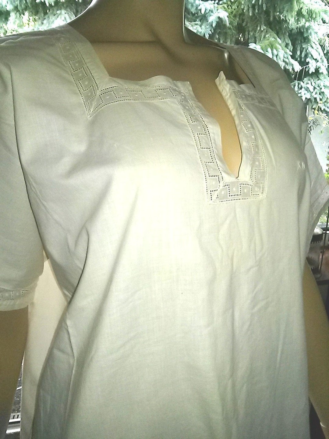 Batiste Nightgown Fine Art Nouveau Nightwear Etsy