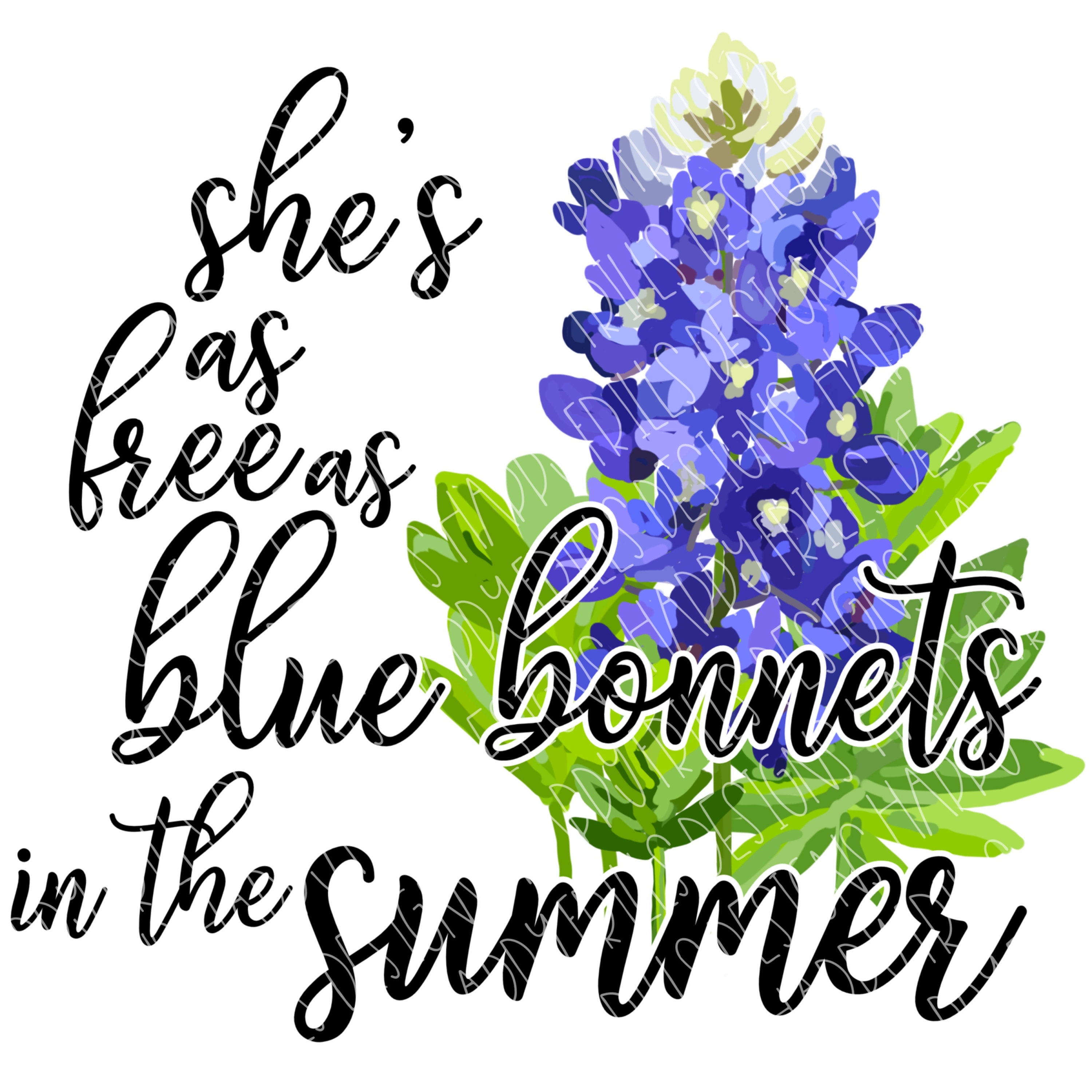 Download She's as free as blue bonnets in the summer. Texas Digital ...