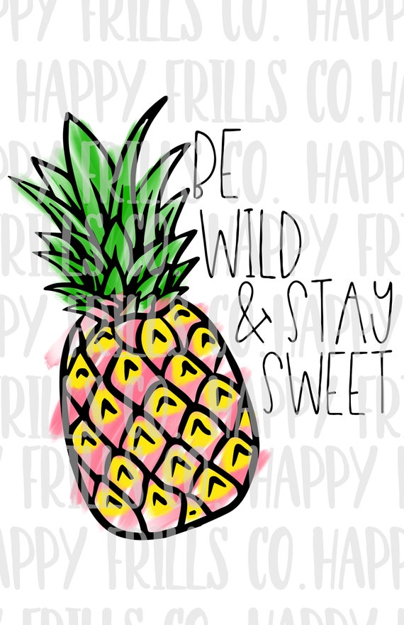 Pinapple fruit stand tall PNG SVG design digital download sublimation screen printing dtf dtg printing print transfer digital download