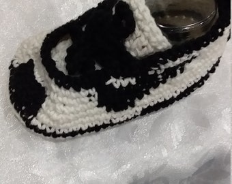 Chaussures crochet fait main tricot bébé
