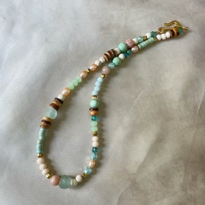 Beaded Multi bead Necklace, Teen Girl Gifts, Sweet 16 Birthday Present, Teenage Girl Birthday Gift , Mother's Day Gift