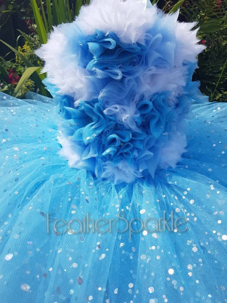 blue fairy dress flower tutu dress fairy tutu dress Blue flower adult dress flower fairy tutu dress ladies tutu dress fairy tutu,