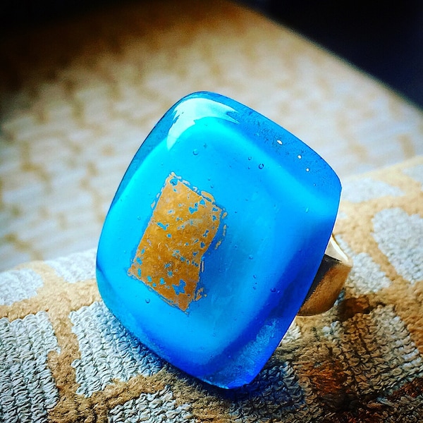Bague Murano Style Vintage