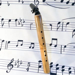 Hardwood Bamboo Saxophone, Key of C
