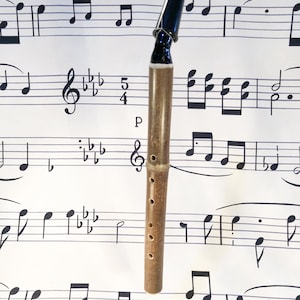 Black Bamboo sax (Alto Version) made by Saxaflute. Key of A