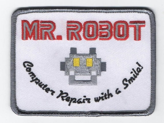 Mr Robot Jacket With Embroidered Mr Robot Emblem Etsy - roblox mr robot show jacket