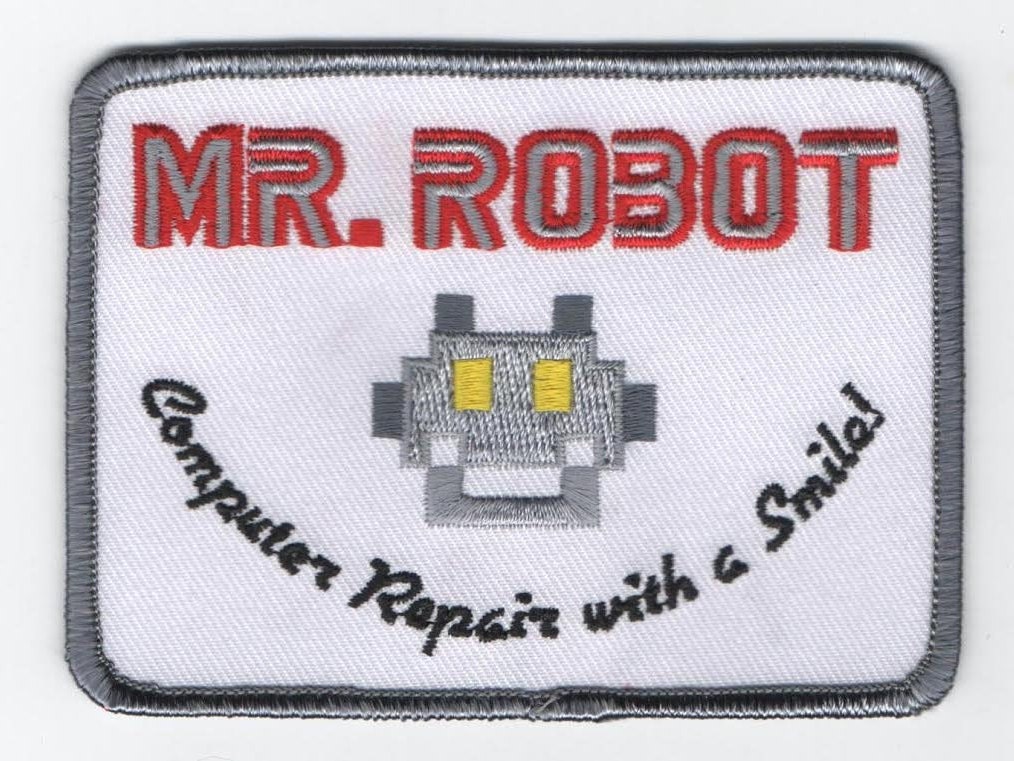 Mr Robot Jacket With Embroidered Mr Robot Emblem Etsy