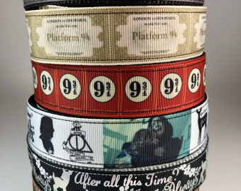 Handcrafted 1" Harry Potter Dog Collars