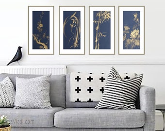 Mountain View Landscape — Original Sumi-e Painting, Zen