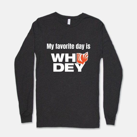 Cincinnati bengals long store sleeve shirt
