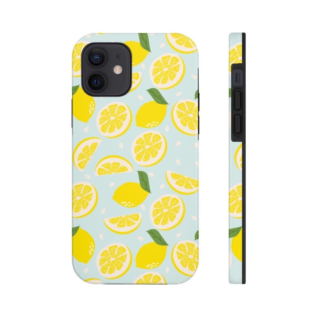 Lemon Iphone Case Pretty Iphone Case Iphone Case Tough Etsy