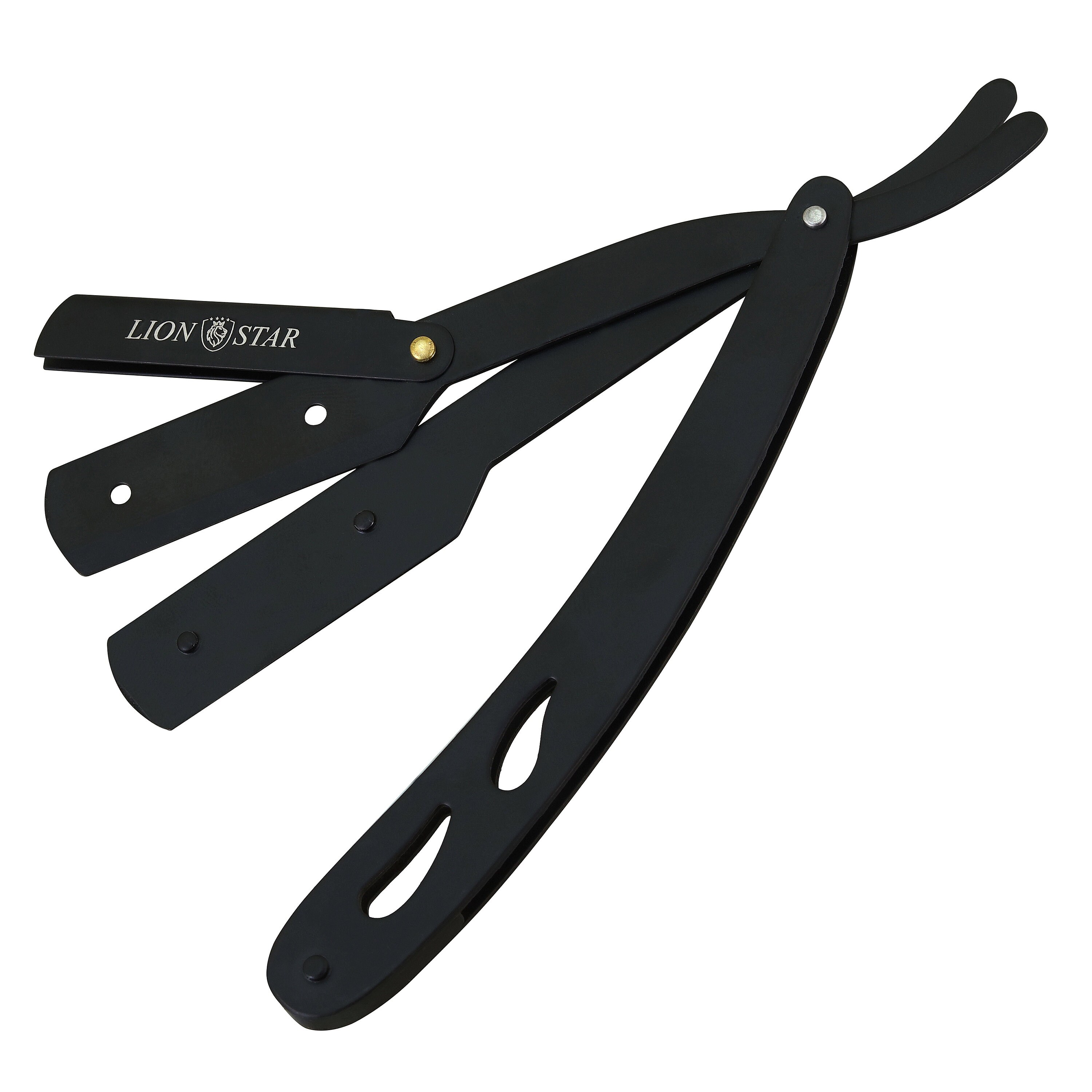 Rasoio A Mano Libera Professionale – Barbiere – Manico Nero – Sharp Edge SB-0001