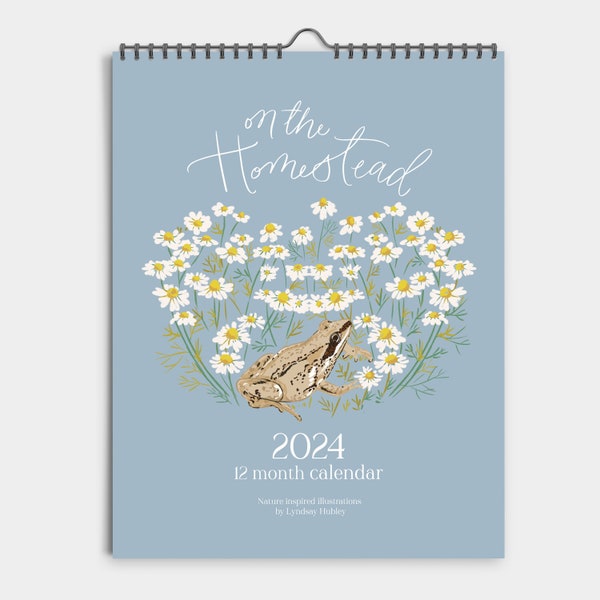Homestead 2024 Calendar Etsy