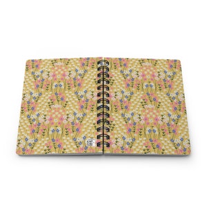In Bloom Spiral Bound Journal Notebook Wire Bound Notebook Lined Pages image 6