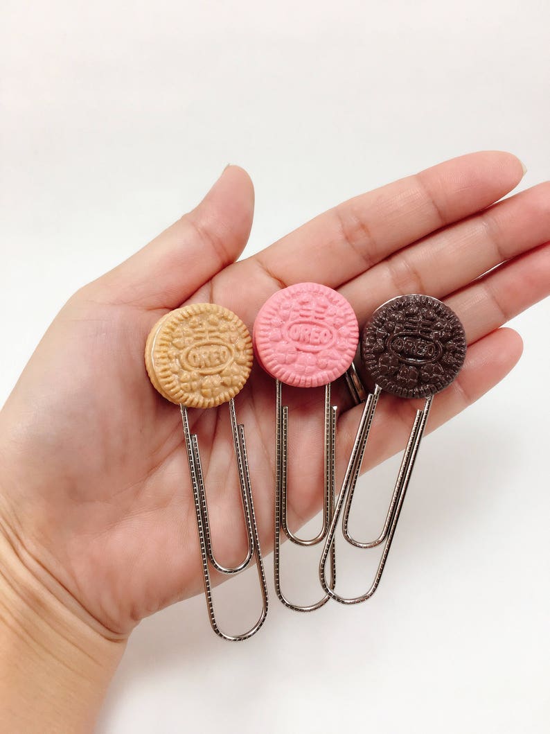 Polymer Clay Cookie Planner/paper/book Etsy