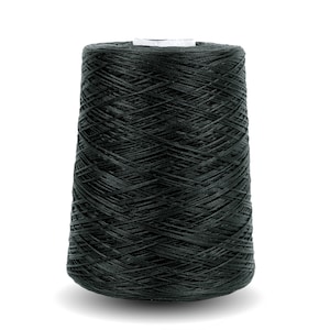 CXC 310 Black Embroidery Thread by Metre, Cut 1-metre Lengths, 40x1 Metre  Bundle, Cross Stitch Floss Full Cone, Colour Matches 310 DMC 