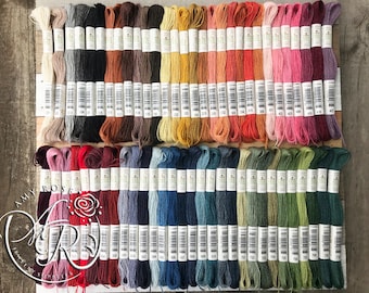 DMC Eco Vita Naturally Dyed Organic Wool Thread - Choose Your Colors and Quantity