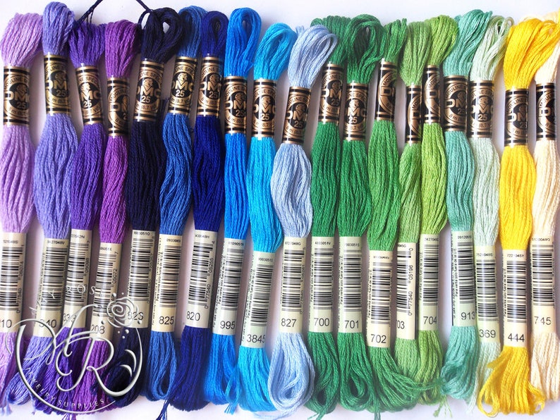 DMC Thread Floss Skeins, Pick Your Own Colors and Quantity, Full Color Line Including New Colors image 9