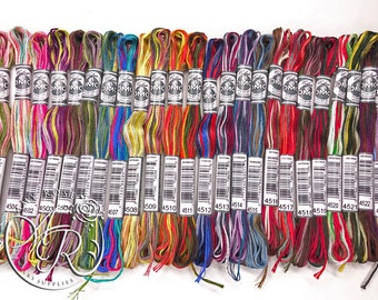 DMC Coloris Thread Floss Skeins, Pick Your Own Colors and Quantity, Colors 4500 through 4523