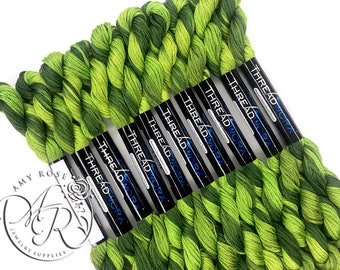 ThreadworX Tropical Green 1047 - Variegated Embroidery Floss