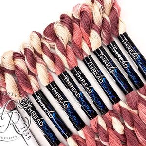 ThreadworX Cherry Vanilla 1035 - Variegated Embroidery Floss