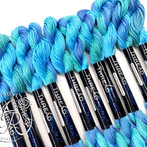 ThreadworX Seafoam 11381 - Variegated Embroidery Floss
