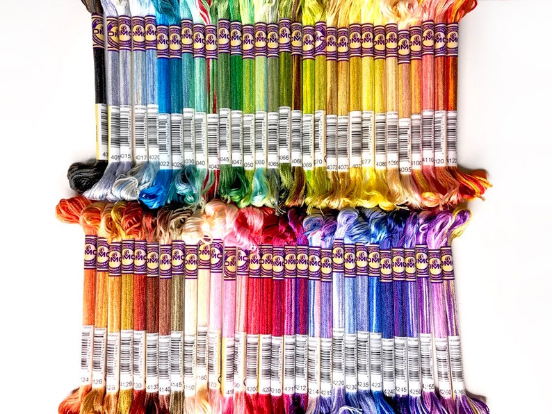 DMC Color Variations Variegated Floss - Choose Your Colors and Quantity ...