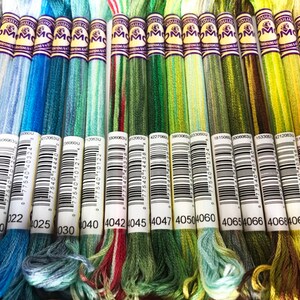 DMC Color Variations Variegated Floss Choose Your Colors and Quantity image 3