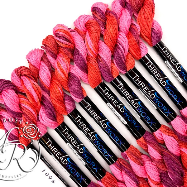 ThreadworX Renaissance 1096 - Variegated Embroidery Floss