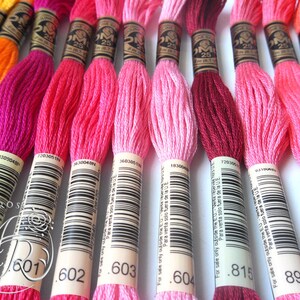 DMC Thread Floss Skeins, Pick Your Own Colors and Quantity, Full Color Line Including New Colors image 2