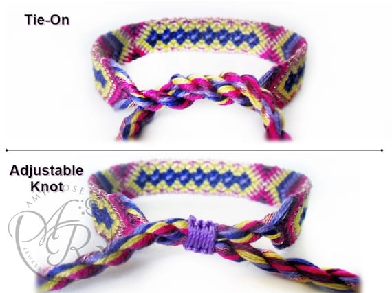 Adjustable friendship hotsell bracelet