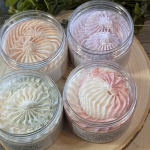 Foaming Whipped Sugar Scrub: Exfoliating Body Butter
